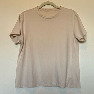 NUUDS: Everyday T-shirt in “Bone”, size S